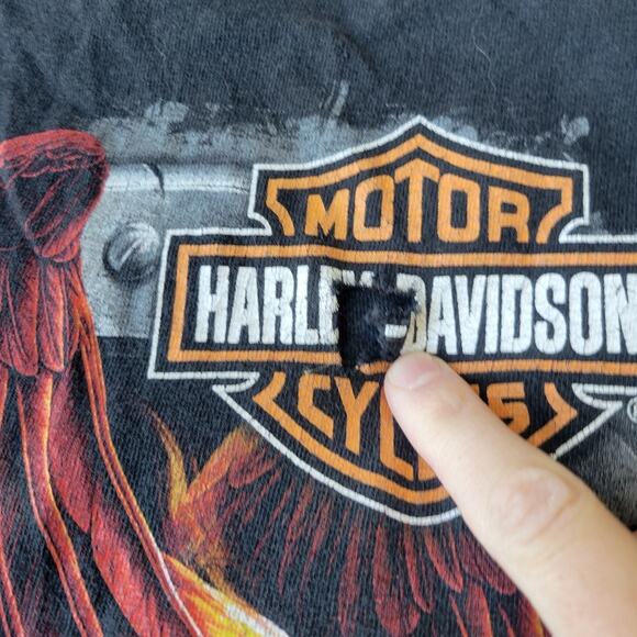 Harley Davidson Screaming Eagle Tshirt M/L - Picture 5 of 6
